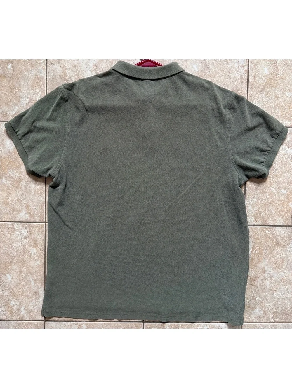 XL - Men - J.Crew Olive Green Polo Shirt